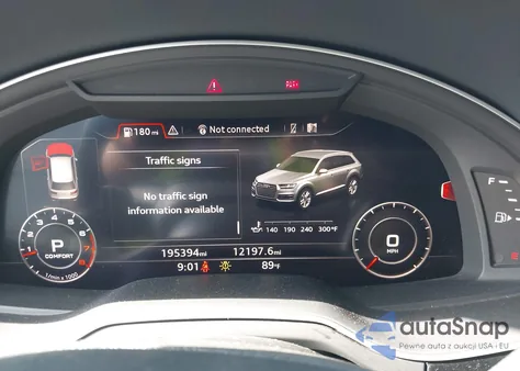 2018 Audi Q7 3.0T Premium from USA, damaged, VIN WA1VAAF78JD018702